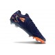 Tacos Nike Phantom Luna II Elite FG L Azul Naranja Dorado