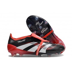 adidas Predator Elite Foldover Tongue FG X MOMENTS Negro Blanco Rojo