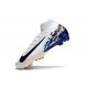 Nike Zoom Mercurial Superfly X Elite FG Blanco Azul Negro