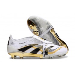 adidas Predator Elite Foldover Tongue FG Ftwr Blanco Dorado Met