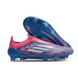 Botas de Fútbol adidas F50 Elite LL FG Solar Azul Ftwr Blanco Solar Rosa