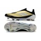 Botas de Fútbol adidas F50 Elite LL FG Dorado Met Negro Blanco
