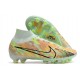 Nike Mercurial Superfly 9 Elite AG-Pro Casi Verde Oscuro Azul Total Naranja