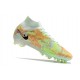 Nike Mercurial Superfly 9 Elite AG-Pro Casi Verde Oscuro Azul Total Naranja