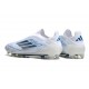 Botas de Fútbol adidas F50 Elite LL FG Blanco Azul