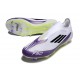 Botas de Fútbol adidas F50 Elite LL FG X Messi Ftwr Blanco Negro Morado Unity
