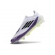 Botas de Fútbol adidas F50 Elite LL FG X Messi Ftwr Blanco Negro Morado Unity