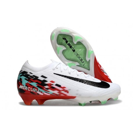 Nike Air Zoom Mercurial Vapor XVI Elite FG Blanco Negro Rojo