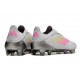 Botas de Fútbol adidas F50 Elite LL FG Gris Rosa