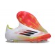 Botas de Fútbol adidas F50 Elite LL FG Blanco Negro Amarillo Solar