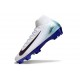 Nike Zoom Mercurial Superfly X Elite FG Blanco Negro Azul
