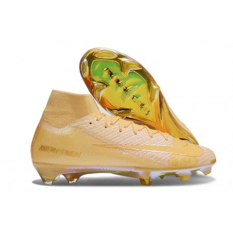 Nike Zoom Mercurial Superfly X Elite FG Amarillo Oro