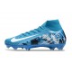 Nike Air Zoom Mercurial Superfly 10 Elite FG Azul Blanco