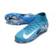 Nike Air Zoom Mercurial Superfly 10 Elite FG Azul Blanco
