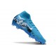 Nike Air Zoom Mercurial Superfly 10 Elite FG Azul Blanco