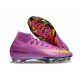 Nike Air Zoom Mercurial Superfly 10 Elite FG Violeta Amarillo
