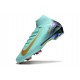 Nike Air Zoom Mercurial Superfly 10 Elite FG Océano Cubo Dorado Azul