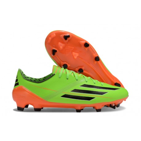 Zapatillas adidas F50 Elite FG Verde Negro Naranja