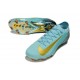 Nike Air Zoom Mercurial Vapor XVI Elite FG Azul Oro