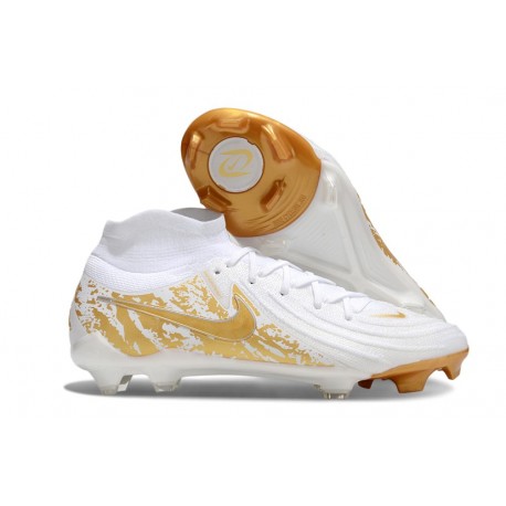Botas Nike Phantom Luna 2 Elite FG Blanco Dorado