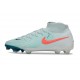 Botas Nike Phantom Luna 2 Elite FG Menta Rojo Atómico Negro