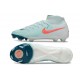 Botas Nike Phantom Luna 2 Elite FG Menta Rojo Atómico Negro