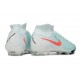 Botas Nike Phantom Luna 2 Elite FG Menta Rojo Atómico Negro