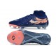 Botas Nike Phantom Luna 2 Elite FG Erling Haaland Azul Plateado Naranja