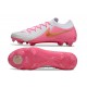 Tacos Nike Phantom Luna II Elite FG L Rosa Blanco