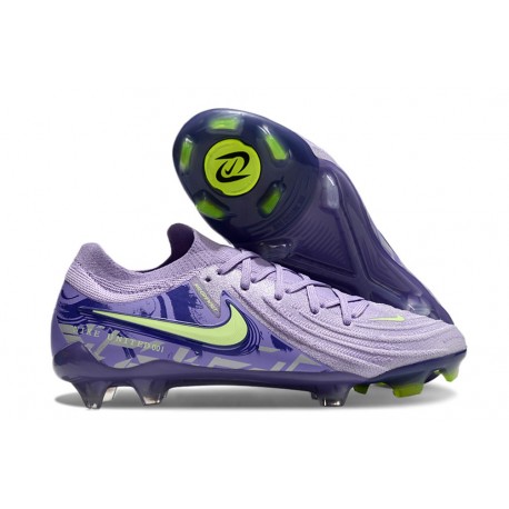 Tacos Nike Phantom Luna II Elite FG L Morado Agate Casi Voltio