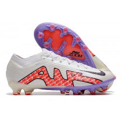 Nike Mercurial Zoom Vapor 15 Elite AG-PRO Blanco Negro Leche De Coco
