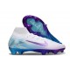 Nike Air Zoom Mercurial Superfly 10 Elite FG Blanco Violeta Azul