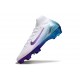 Nike Air Zoom Mercurial Superfly 10 Elite FG Blanco Violeta Azul