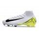 Nike Air Zoom Mercurial Superfly 10 Elite FG Blanco Negro