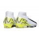 Nike Air Zoom Mercurial Superfly 10 Elite FG Blanco Negro