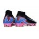 Nike Air Zoom Mercurial Superfly 10 Elite FG Negro Blanco Azul Rosa