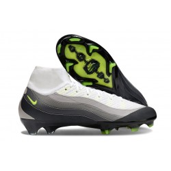 Nike Air Zoom Mercurial Superfly 10 Elite FG X AM95 SE Negro Neon Amarillo Antracita Lt Grafito
