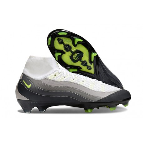 Nike Air Zoom Mercurial Superfly 10 Elite FG X AM95 SE Negro Neon Amarillo Antracita Lt Grafito