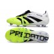 adidas Predator Elite Foldover Tongue FG Blanco Negro Limón Lúcido