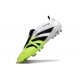 adidas Predator Elite Foldover Tongue FG Blanco Negro Limón Lúcido