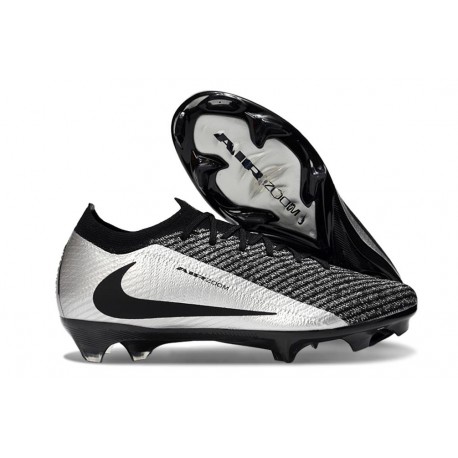 Botas de Futbol Nike Mercurial Vapor 16 Elite FG Negro Plateado