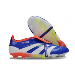 adidas Predator Elite Foldover Tongue FG Azul Blanco Rojo