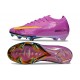Botas de Futbol Nike Mercurial Vapor 16 Elite FG Violeta Amarillo