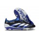 Zapatillas de Fútbol adidas Predator Elite L FG Negro Azul Lúcido Blanco