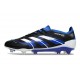 Zapatillas de Fútbol adidas Predator Elite L FG Negro Azul Lúcido Blanco