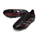 Zapatillas de Fútbol adidas Predator Elite L FG Negro Gris Four Rojo Lúcido