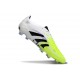 Zapatillas de Fútbol adidas Predator Elite L FG Blanco Negro Limón Lúcido
