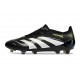 Zapatillas de Fútbol adidas Predator Elite L FG Negro Blanco Limón Lúcido