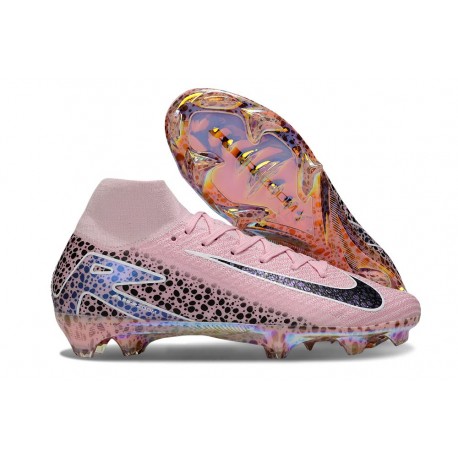 Bota de Futbol Nike Mercurial Superfly X Elite FG Rosa Negro