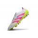 Zapatillas de Fútbol adidas Predator Elite L FG Blanco Rosa Lúcido Limón Lúcido